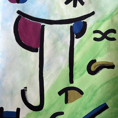 Malen wie Joan Miro‘