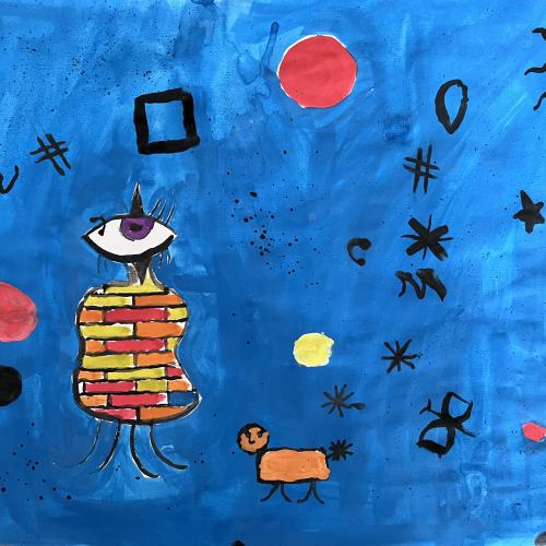 Malen wie Joan Miro‘