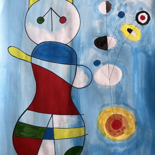 Malen wie Joan Miro‘