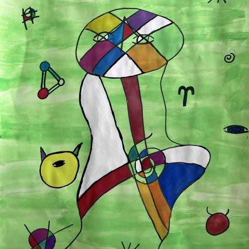 Malen wie Joan Miro‘