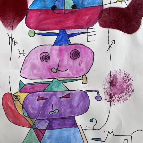 Malen wie Joan Miro‘