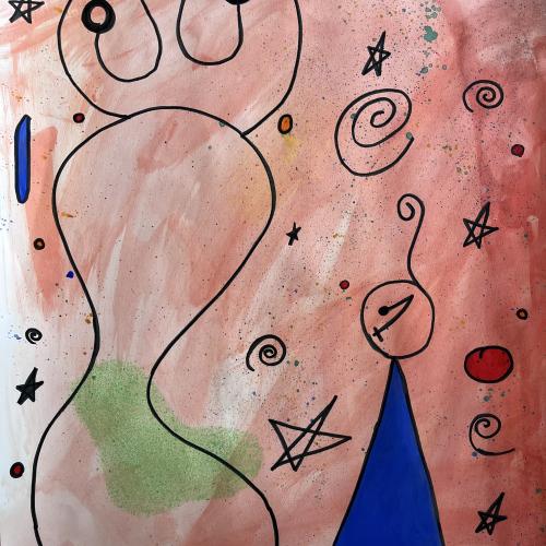 Malen wie Joan Miro‘