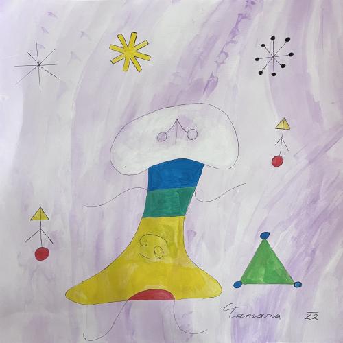Malen wie Joan Miro‘