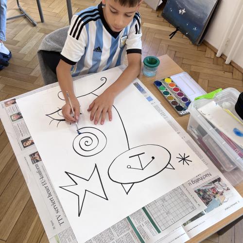 Malen wie Joan Miro‘