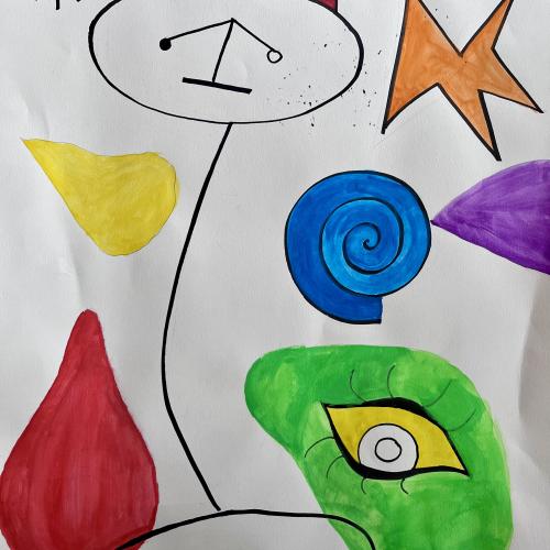 Malen wie Joan Miro‘