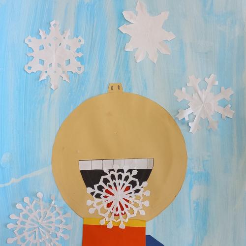„Es schneit“