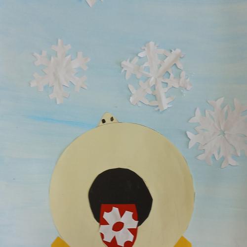 „Es schneit“
