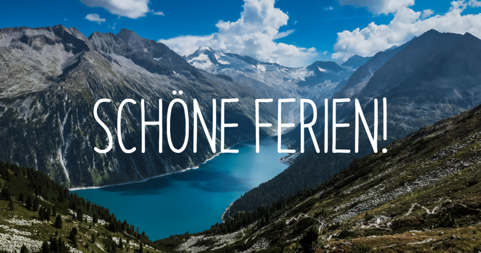 Schöne Ferien