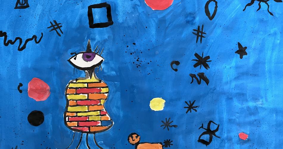 Malen wie Joan Miro‘